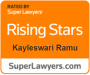 Rated By | Super Lawyers | Rising Stars | Kayleswari Ramu | SuperLawyers.com